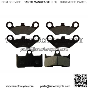 Front Rear Brake Pads for CFMoto 500CC 600CC X5 X6 X8 U5 ATV UTV Shineary 6 Pcs