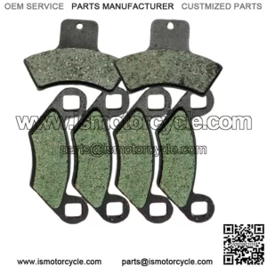 Front Rear Brake Pads For Polaris Sportsman 500 4x4 HO 1998 1999 2000 2001 2002 (For: Polaris)