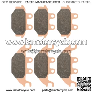 Front and Rear Brake Pads for Can Am DS250 Bombardier DS 250 2006-2022