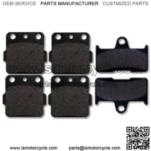 YAMAHA Front + Rear Brake Pads Grizzly 660 (02-08) NEW (For: Yamaha)