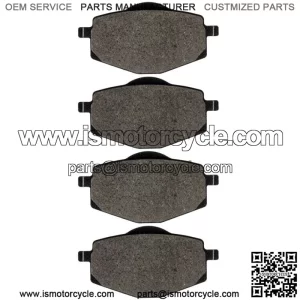 Front Brake Pads for Yamaha Banshee 350 YFZ350 1987 1988 1989 / 1UY-W0045-03-00 (For: Yamaha)