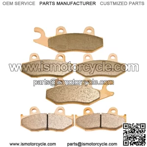 F+R Sintered Brake Pads For Yamaha Raptor 700 700R YFM700R YFM 700R 2013-2020 (For: Yamaha)