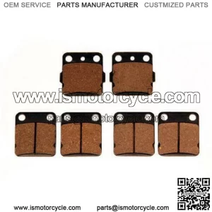 Front+Rear Brake Pads For Yamaha Raptor 350 YFM350 & Raptor 125 YFM125R  (For: Yamaha)