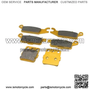 Yamaha Raptor 250 Ceramic Brake Pad Set Front & Rear 2008-2013 (For: Yamaha)