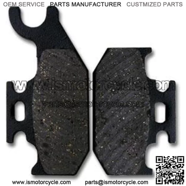 Yamaha Rear Brake Pads Grizzley YFM 400 450 (07-08) Wolverine (06-10) (For: Yamaha) - Image 2