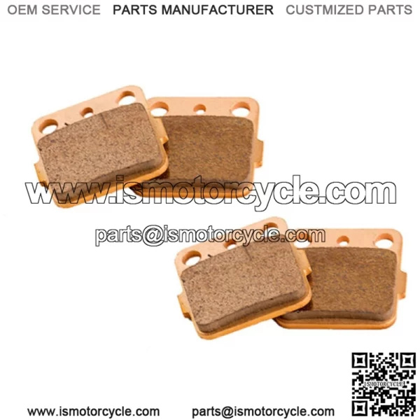 2007 Yamaha Grizzly 450 YFM450 4x4 Front and Rear Brake Pads Severe Duty (For: Yamaha) - Image 3