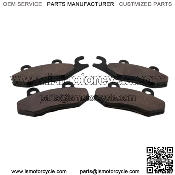 2006-2015 Yamaha YFZ450 Front Brake Pads Semi-Metallic Left & right - Image 2