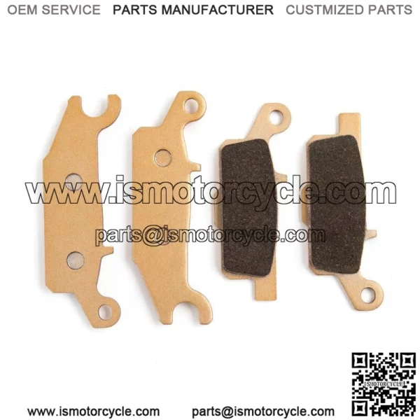 Front Rear Brake Pads For Yamaha Grizzly YFM700F 07-22 Grizzly 550 700 YFM550F (For: Yamaha) - Image 2