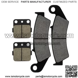 Front and Rear Brake Pads for Honda ATC350X ATC 350X 1986 ATV