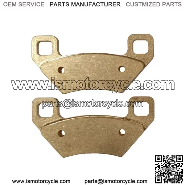 Solid Brass Brake Pads BP-DBK for Honda TRX Front Disc Brake Conversion (For: Honda) - Image 2