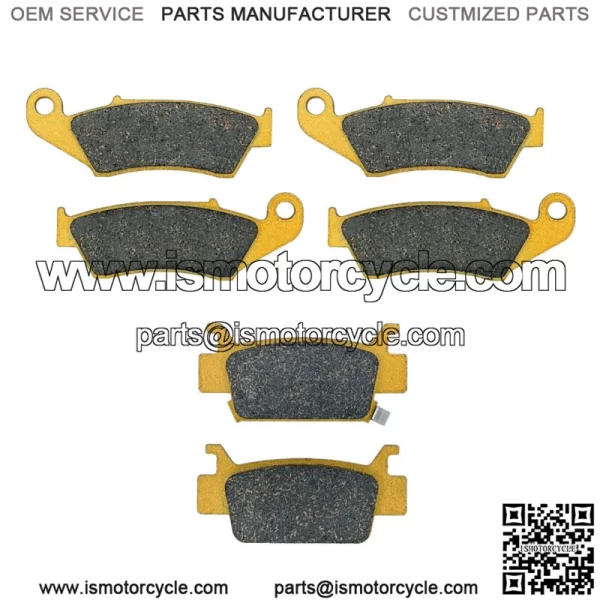 Honda TRX700 XX 2008-2009 Ceramic Brake Pad Set Front & Rear (For: Honda) - Image 2