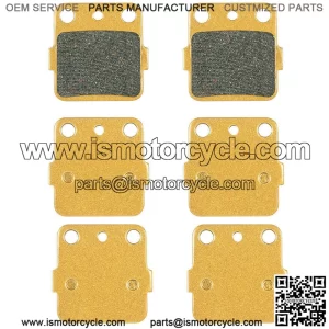 Front and Rear Brake Pads FA84 for Honda FourTrax Sportrax &Yamaha Raptor 350