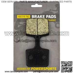 Brake Pad Set for Polaris Indy 850 800 Switchback 600 Rear Organic (For: Polaris)