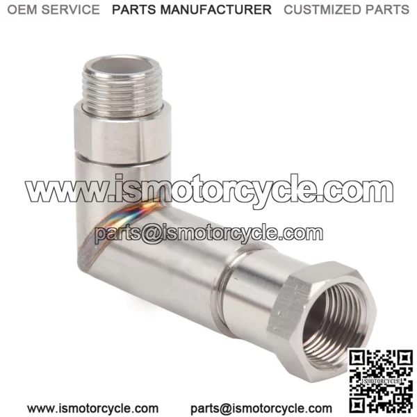 90 degree oxygen sensor adapter