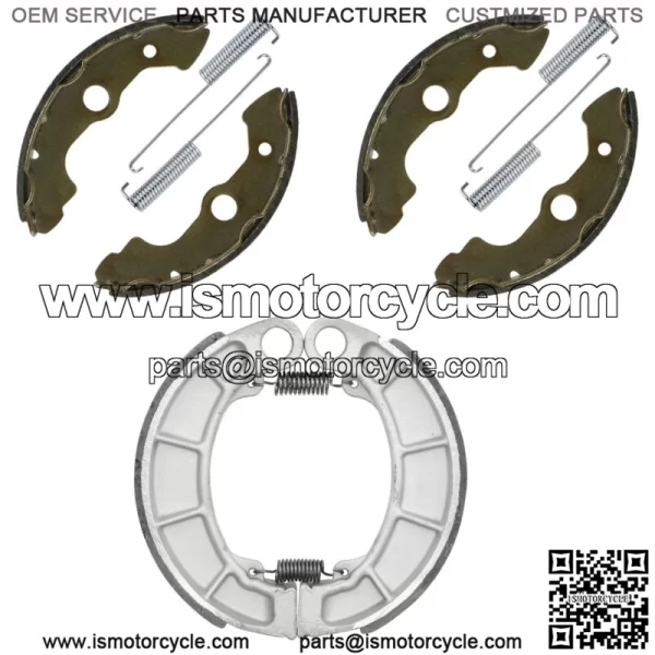 Front & Rear Brake Shoes for Honda TRX400FW Fourtrax Foreman 400 4X4 1995-2003 - Image 4