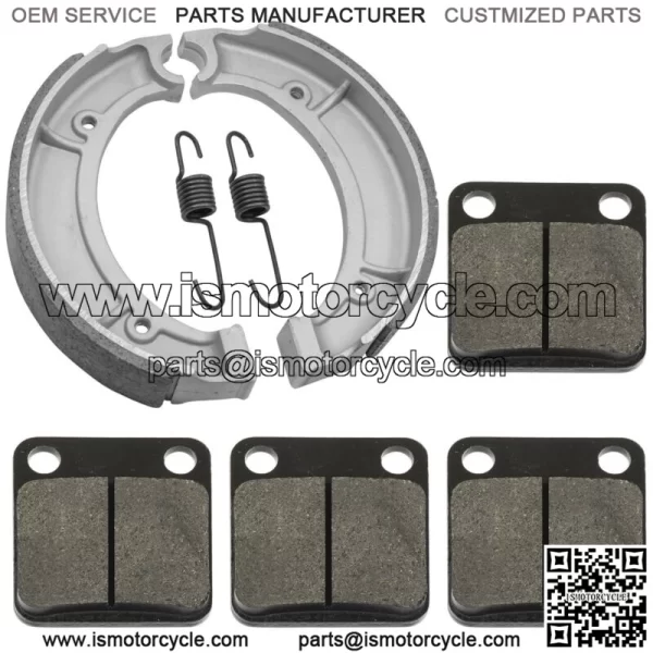 for Yamaha Big Bear 350 YFM350 1999 Front Brake Pads & Rear Brake Shoes - Image 4