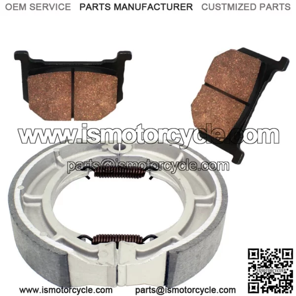 for Suzuki GS450E GS450G GS450L GS450S GS450T 80-85 Front Rear Brake Pads Shoes