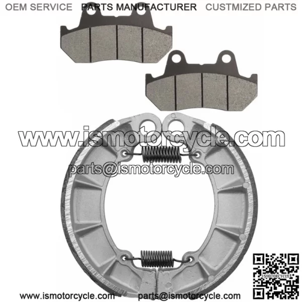 for Honda VT1100C Shadow 1100 1987-1992 1993 Front & Rear Brake Pads Shoes