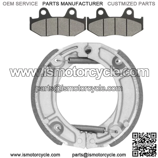 for Honda XR250R 1984 1985 1986 1987 Front Brake Pads & Rear Brake Shoes