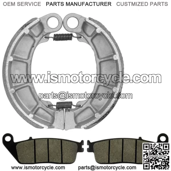 Front Brake Pads & Rear Brake Shoes for Honda VT600C Shadow 600 VLX 1994-2003