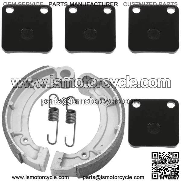 for Yamaha Grizzly 350 YFM350 4WD Irs Hunter 07-12 Front Pads & Rear Brake Shoes - Image 5