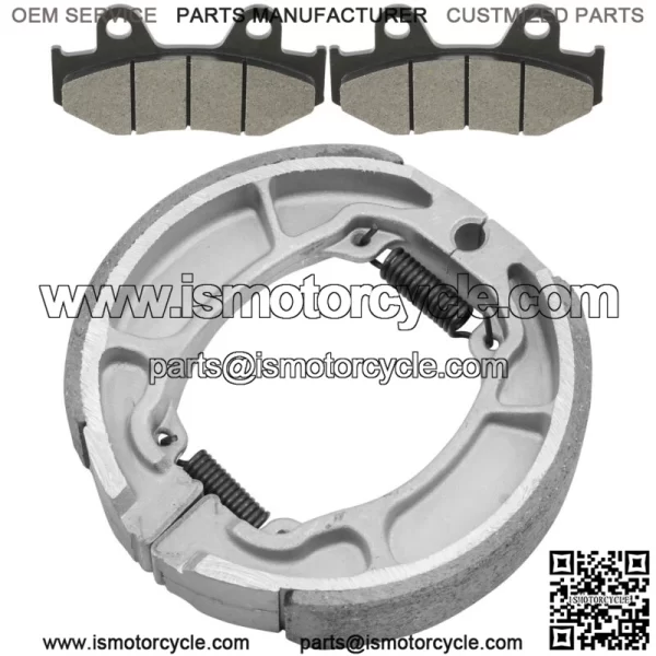 Front Brake Pads & Rear Brake Shoes for Honda Elite 110 NHX110 2010 2011 - Image 4