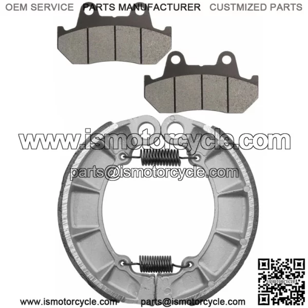 for Honda VF750C Magna V45 1987 1988 Front Brake Pads & Rear Brake Shoes