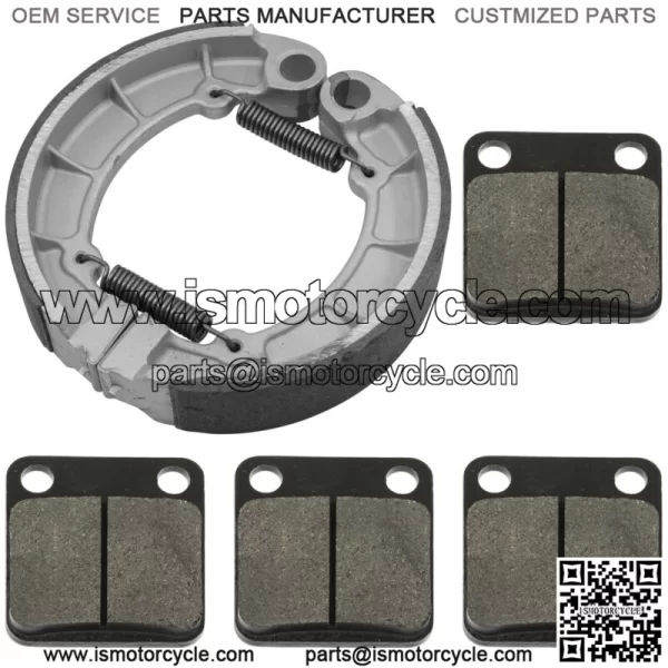 Front & Rear Brake Pads Shoes for Kawasaki KVF400 Prairie 400 1998 99 00 01 02 - Image 4