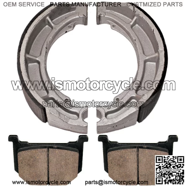 for Suzuki GS750T GS750Tz GS750Td 1982 1983 Front Brake Pads & Rear Brake Shoes