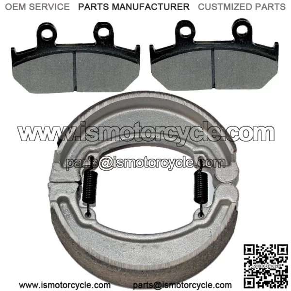 Front Brake Pads & Rear Brake Shoes for Honda  CM250 CD250U CM250cc 1982-85 1988