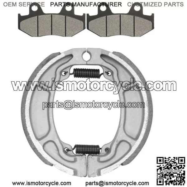 Front & Rear Brake Pads Shoes for Honda Spacy 100 Scr100Wh 02 03 04 05 06 07