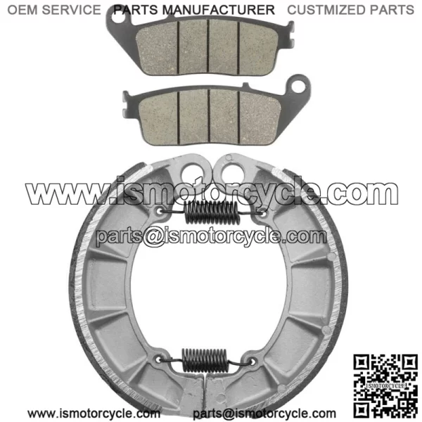 for Honda Vt400C Vt400Ca Shadow Classic 400 09 10 Front Rear Brake Pads Shoes