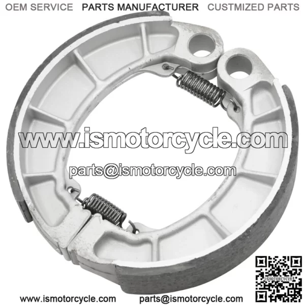 Rear Brake Shoes for Honda TRX420FPM TRX420TE TRX420TM Fourtrax Rancher 2007-18 (For: Honda) - Image 3