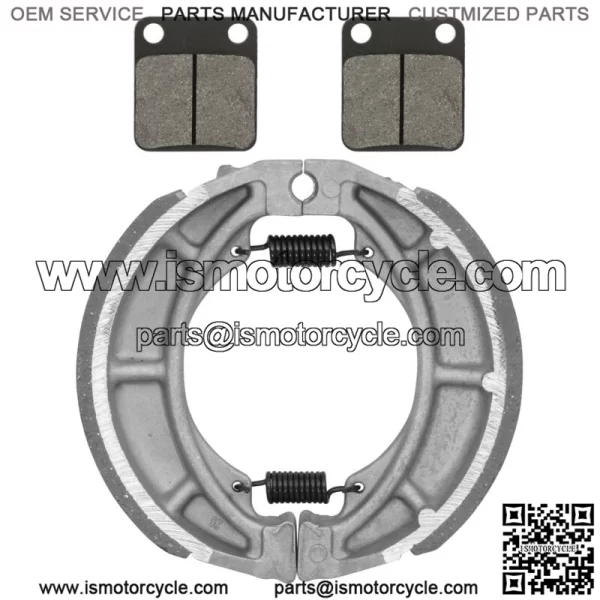 Front Brake Pads and Rear Brake Shoes for Suzuki DR200SE DR 200SE 2015-2020