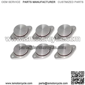 BMW Diesel Engine Eddy Swirl Flap Repair Kit 33MM 6PCS Without Leather Ring #Silver