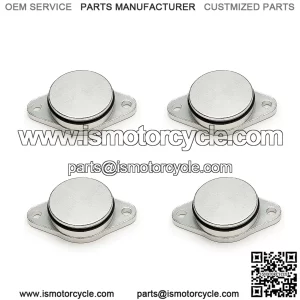 BMW Diesel Engine Eddy Swirl Flap Repair Kit 33MM 4PCS Without Leather Ring #Silver