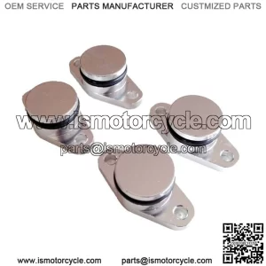 BMW Diesel Engine Vortex Swirl Flap Repair Kit 22MM 4PCS Without Leather Ring #Silver