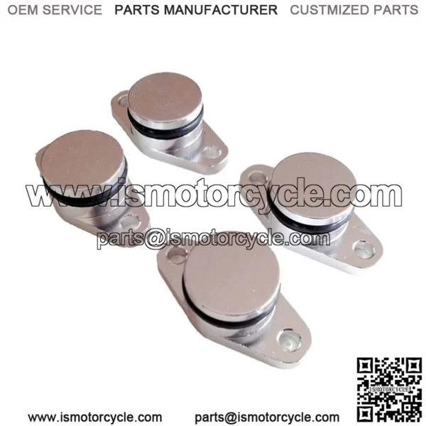 BMW Diesel Engine Vortex Swirl Flap Repair Kit 22MM 4PCS Without Leather Ring #Silver