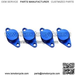 BMW Diesel Engine Eddy Swirl Flap Repair Kit 22MM 4PCS Without Leather Ring #Blue