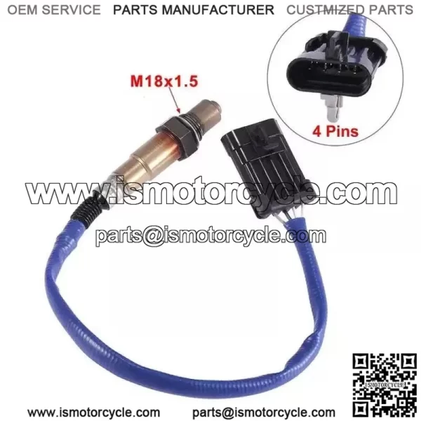 Oxygen sensor (rear)  24102432 0258010322   45CM for Buick Excelle 1.6L 07-12 - Image 2