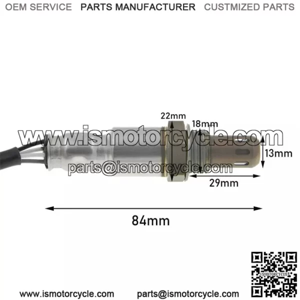 Oxygen sensor (rear)  12631044   40CM for Cadillac 10 Seville SLS 2.0T - Image 3