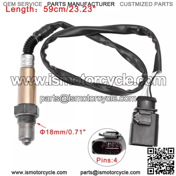 Oxygen Sensor(Front)  03C906262J 0258006875   720MM for Volkswagen Lavida 1.6L 2008-2013 - Image 2