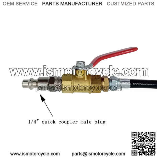 Engine cylinder leak test tube - Image 4