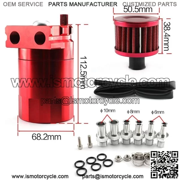 44mm Big Bore Cylinder with Piston Ring Kit Replacement for 2 Stroke 43cc 47cc 49cc Gas Scooter Mini Pocket Bike