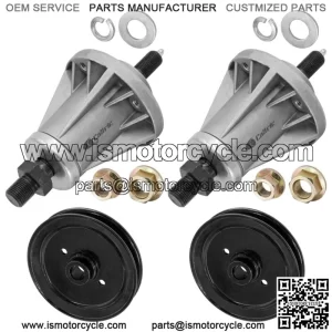 Deck Spindle & Pulley for Toro 05-36MR03 05-36MR04 36" / 05-37SC01 05-37SC02 37"