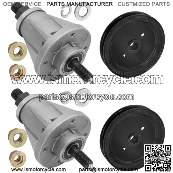 Deck Spindle & Pulley for Toro 05-36MR03 05-36MR04 36" / 05-37SC01 05-37SC02 37" - Image 4