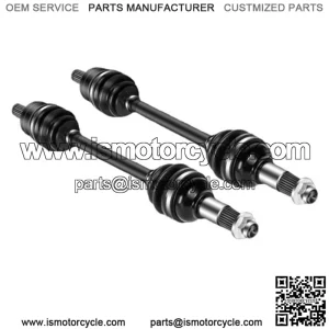 2x High Strength Rear Drive Shaft CV Axle For Yamaha Grizzly 700 550 (For: Yamaha)