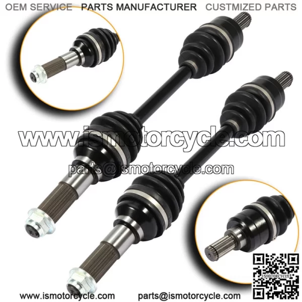 For Yamaha Grizzly 450 2011-2014 4x4 Pair Rear Left Right CV Axle Drive Shaft (For: Yamaha) - Image 2