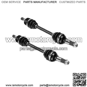 2x Front CV Axle Shafts For Yamaha YFM700 Grizzly FI 4x4 Auto YFM700K Kodiak (For: Yamaha)