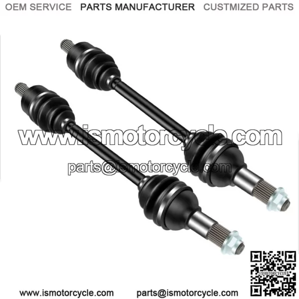 Pair CV Axle Drive Shaft For Yamaha Grizzly 700 2014-2019 Rear Driver Passenger (For: Yamaha)